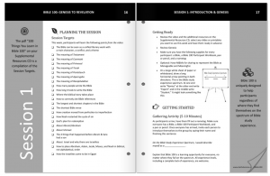 Bible 100 Small Group Leader's Guide
